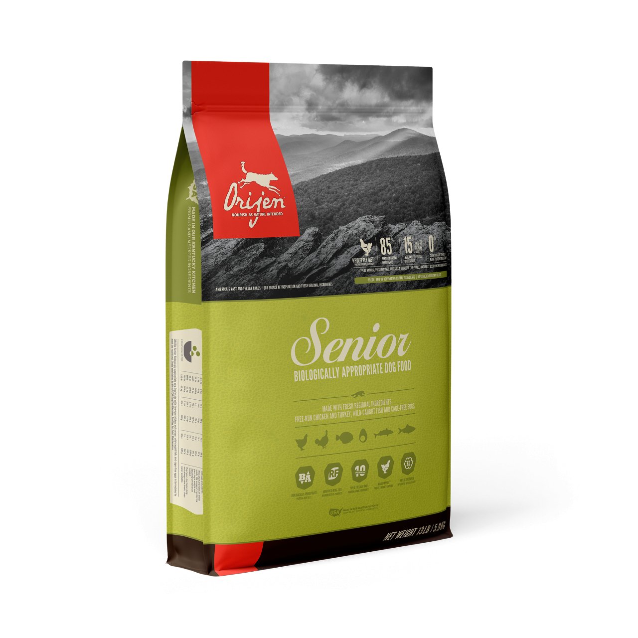 Orijen Senior Grain-Free Dry Dog Food - DoggiesGoneWild
